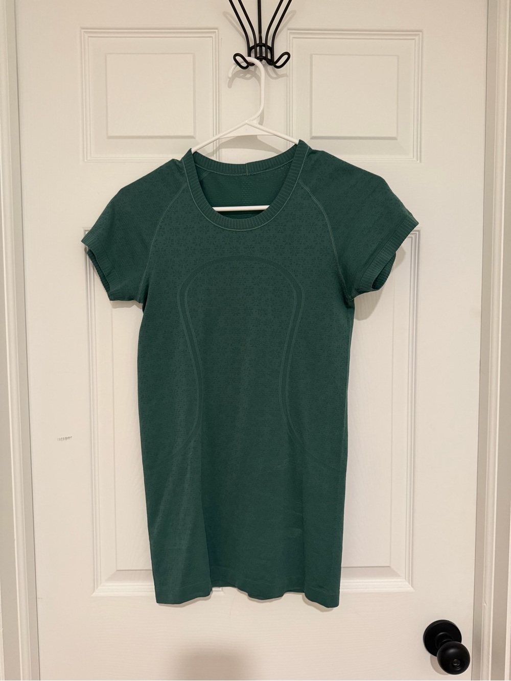 Lululemon Swiftly Tech Green Floral Jaquard